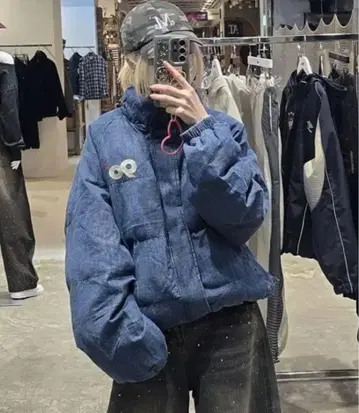 [새상품] 9090 90 로고 리치 퍼퍼 재킷 [M]