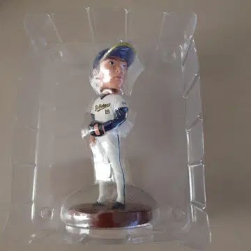 오릭스 버팔로즈 야마오카 선수 버블헤드 피규어