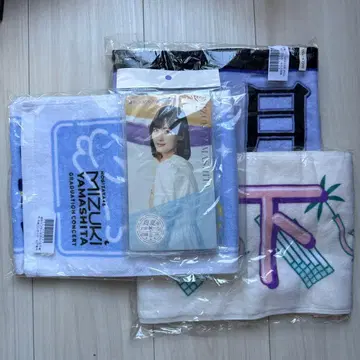 노기자카46 야마시타 미즈키 머플러 타월 티켓 홀더