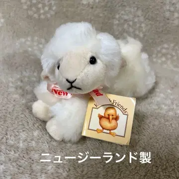Kiwi Friends 화이트 양 봉제 인형 뉴질랜드 제