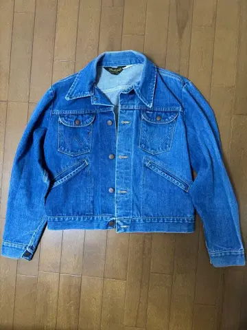 Wrangler 데님 자켓 126mj40 짧은 기장 빈티지 아메카지