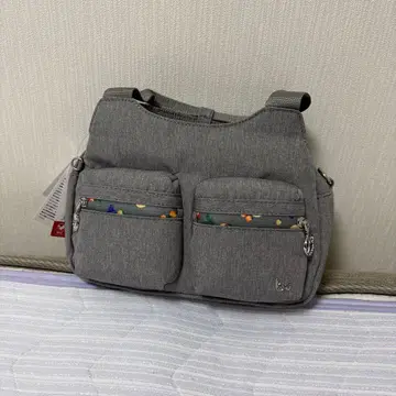 beside u 그레이 숄더백 경량