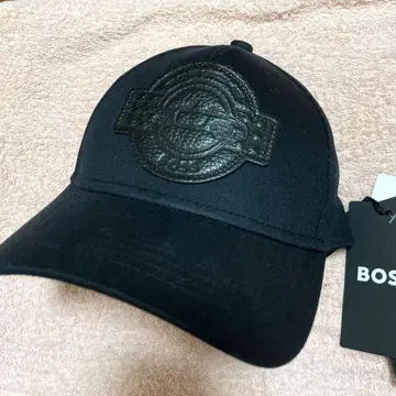 [ 새상품 ] BOSS x PORSCHE 가죽 패치 캡
