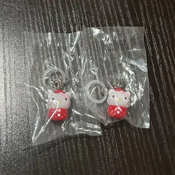 산리오 딸기 메지루시 액세서리 헬로키티