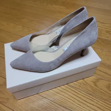 모드 에 자코모 카리노 carino 그레이 스웨이드 펌프스