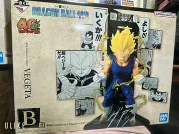 드래곤볼 40주년 기념 1등 복권 베지터 피규어