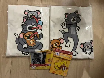 톰과 제리 해피 복권 B상 콜라보 티셔츠 2종 세트 + 덤 포함