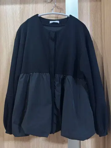 바이엠 벌룬 자켓 블루종 노카라