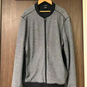 BOSS 그레이 집업 자켓