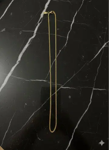 CRAFTD LONDON 금 도금 목걸이