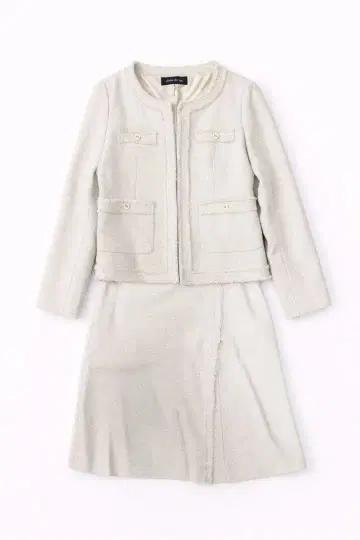 [ 고급 트위드 셋업 / 자켓 & 스커트 ]