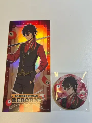 REBORN 잔자스 루디콜레 캔뱃지 세트