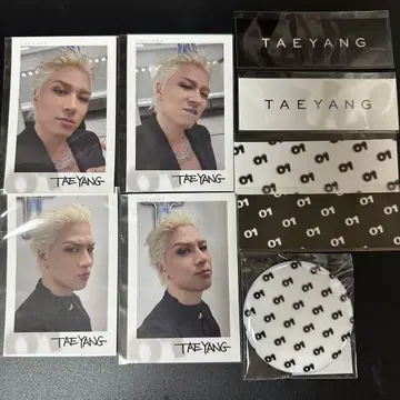 TAEYANG 온라인 복권 D상 E상 F상 세트 C