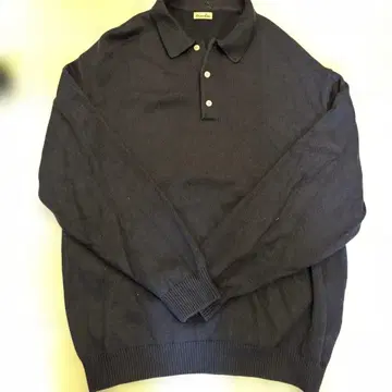 스티븐 앨런 니트 피케 셔츠 긴팔