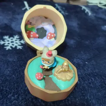 미니어처 풍경 팔각형 케이스 점술 기능 포함