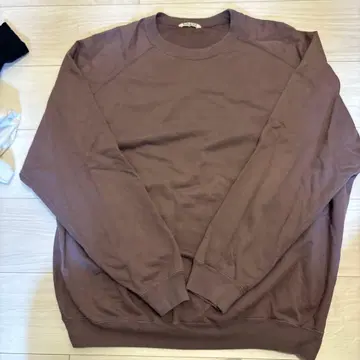 AURALEE 퍼플 트레이닝복