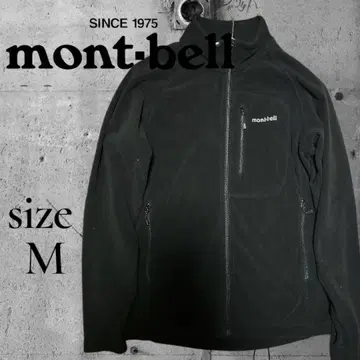 [새상품급] mont-bell 몽벨 플리스 자켓 M 사이즈 블랙