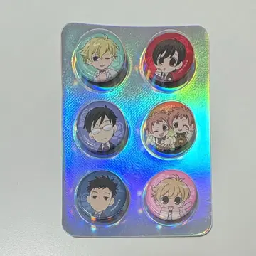 오란고교 호스트부 한국 팝업 미니 캔뱃지 세트