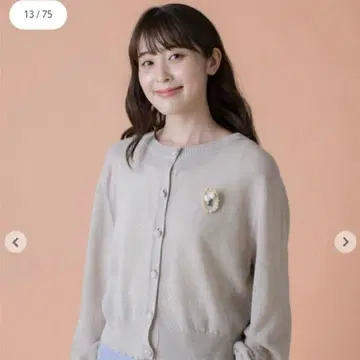 [ 유베시 x 사만사 모스모스 ] 브로치 포함 2way 니트 미개봉품