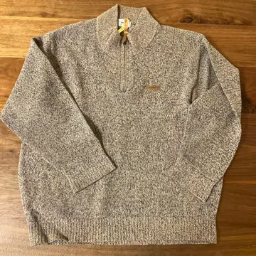 CROCODILE 크로커다일 하프 지퍼 니트 M 사이즈