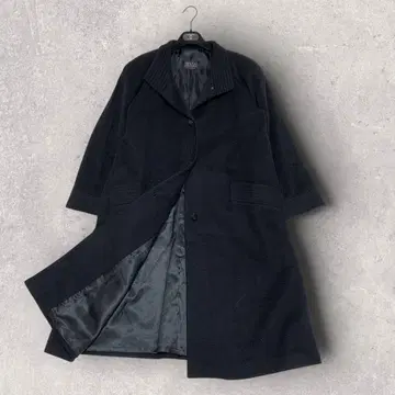 [캐시미어 100%] BELTA BUONO 롱 체스터 코트 히요쿠 버튼