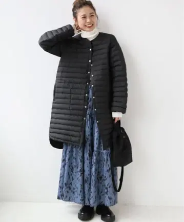 트래디셔널 웨더웨어 롱 다운 코트