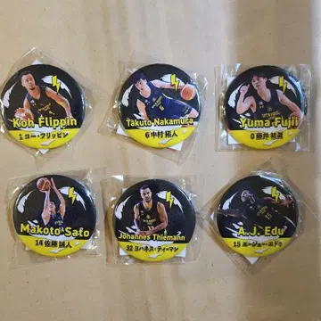 군마 클레인썬더즈 선수 캔뱃지 세트