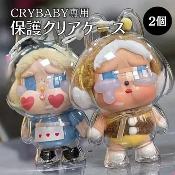 클라이베이비 CRYBABY 클리어 케이스 아크릴 케이스 2개 투명 보호
