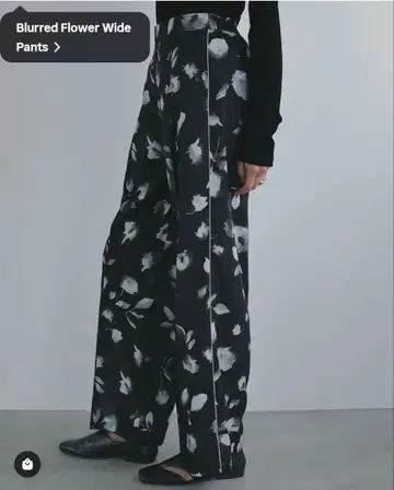 manof 플라워 팬츠