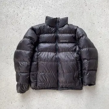 [ 새상품급 ] mont-bell 알파인 다운 자켓 블랙