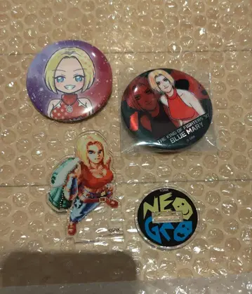 KOF 아랑전설 마리 아크릴 스탠드 캔뱃지