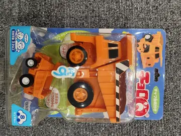 쵸로Q 오렌지 컬러 미니카 2대 세트