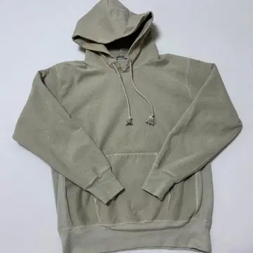 AURALEE 라이트 카키 후드티 사이즈 3