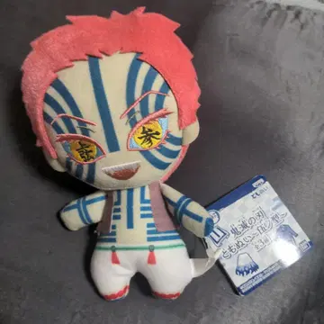 귀멸의 칼날 토모누이 봉제 인형 아카자 택 포함 새상품