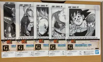 제일복권 드래곤볼 40th G상 클리어 파일 세트 5점 세트