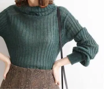 IENA LA BOUCLE FUUGA 터틀넥 니트 벌룬 슬리브