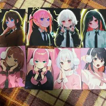 심야 하트튠 혜택 보이스카드 전 8종 풀컴프