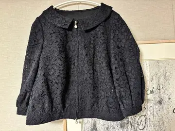 [택 포함 미사용 새상품] 르네 Rene 자켓 블랙 7부 기장