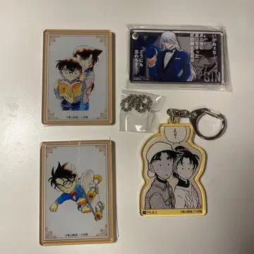 코난전 마그넷 아크릴 키링 4점 세트