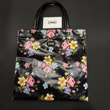 FEILER 페이러 토트백 바닥 플레이트 포함 미사용