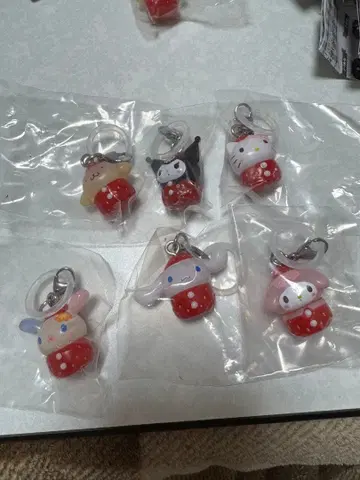 산리오 딸기 메지루시 액세서리 컴플리트 세트