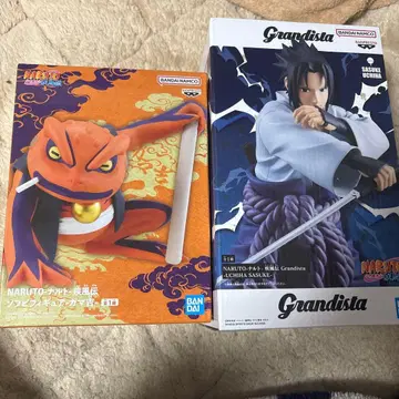나루토 사스케&가마키치 피규어 세트