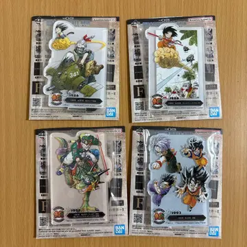 제일복권 DRAGON BALL 40th ~그 두 번째~ F상 4점 세트
