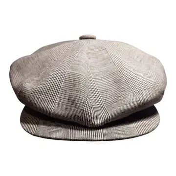 NEW YORK HAT 빅 애플 헌팅 캡 하자품 린넨 USA 제조