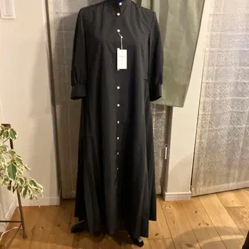 미사용품 Ballsey 스팬 브로드 백 플리츠 셔츠 원피스 맥시 길이