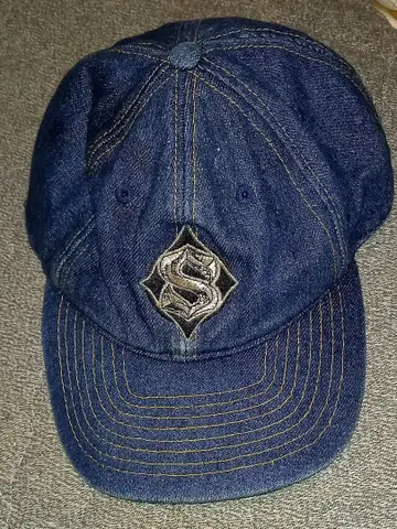 90s sims 심스 데님 캡 모자 cap