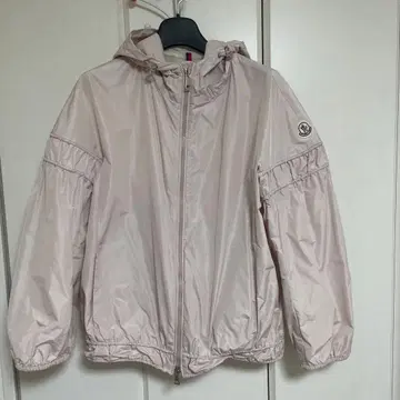 MONCLER 후드 부착 핑크 자켓