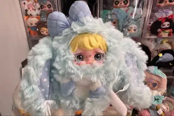 Yomi 스카이블루의 복슬복슬 봉제 인형