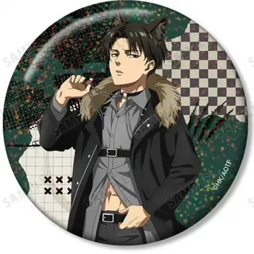 진격의 거인 리바이 늑대인간 캔뱃지