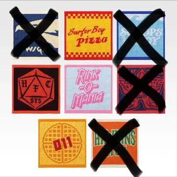 기묘한 이야기 G상 자카드 타월 7개 세트